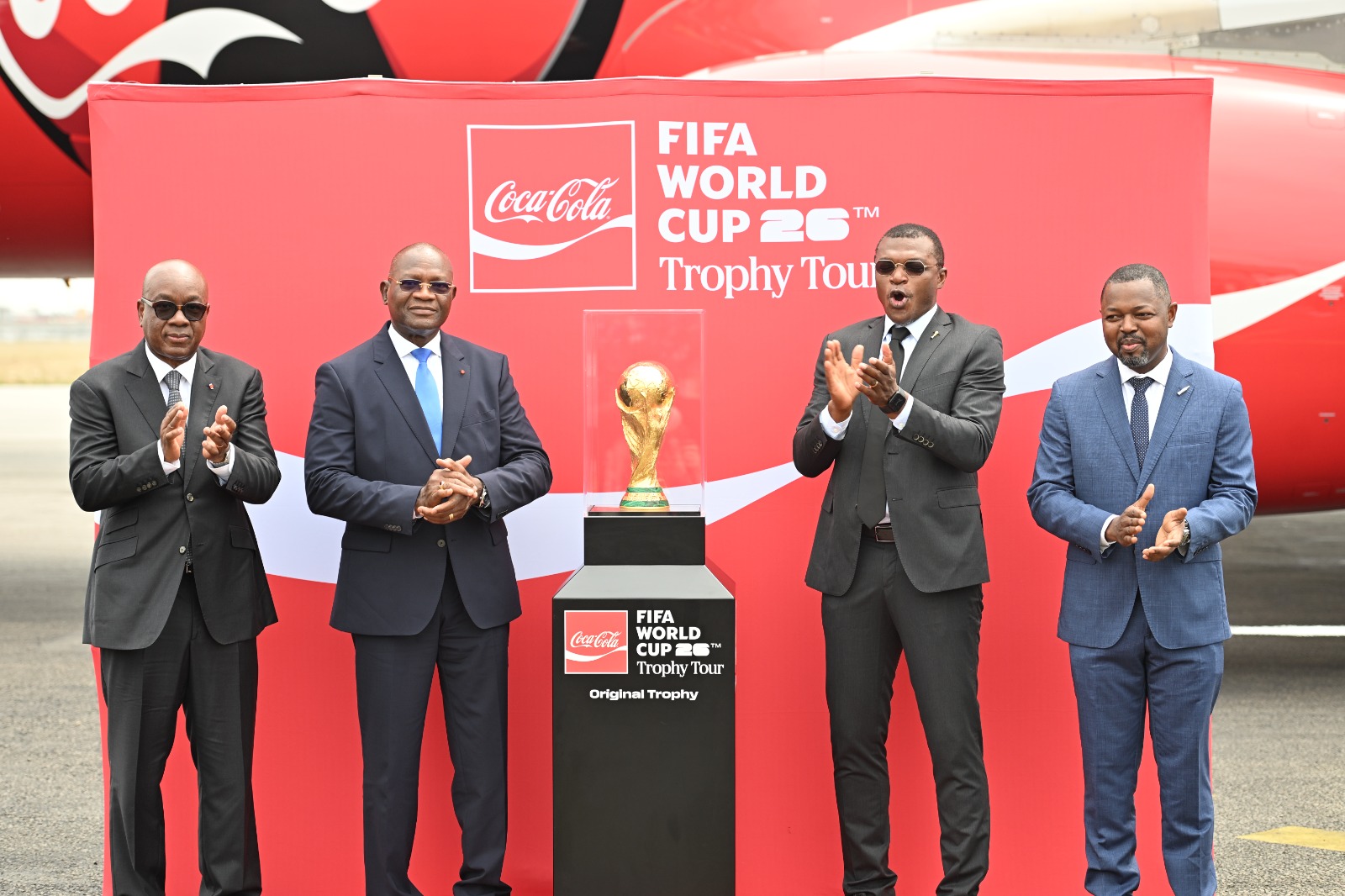 COUPE DU MONDE 2026 : LE TROPHÉE FAIT ESCALE À ABIDJAN