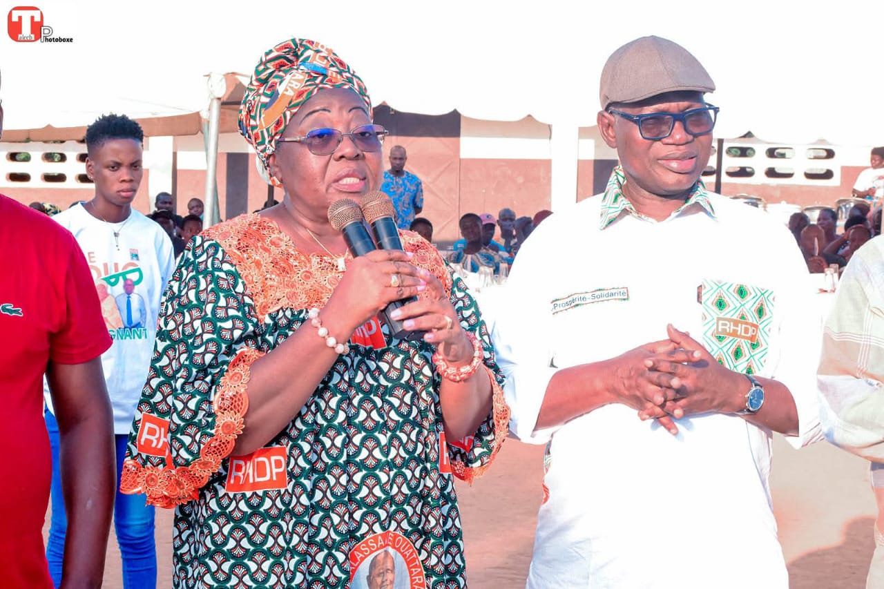 RHDP BOUAKÉ : DR FATOUMATA TRAORÉ EN TOURNÉE DE REMERCIEMENT