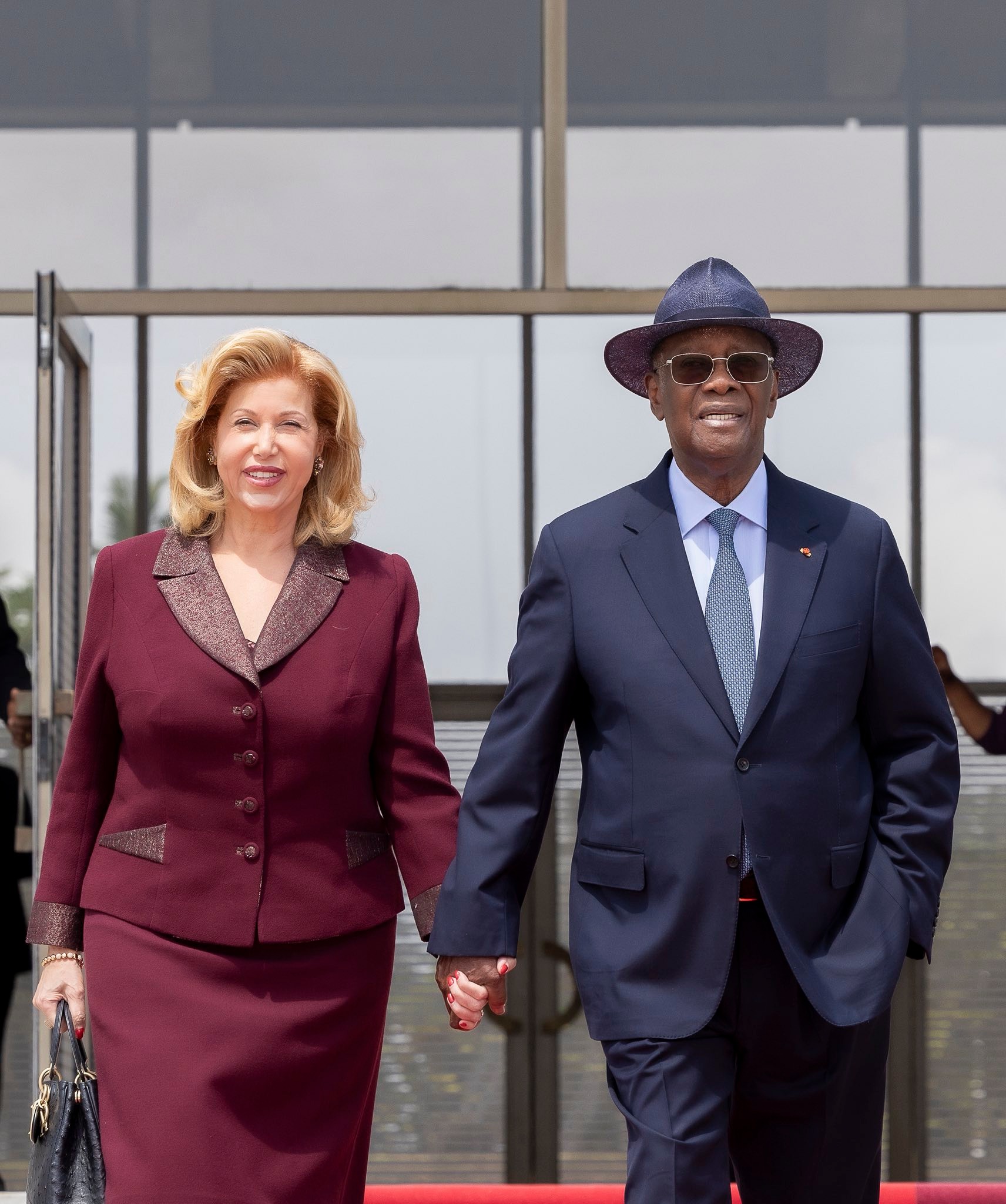 LE COUPLE PRÉSIDENTIEL EN FRANCE POUR UN SÉJOUR PRIVÉ