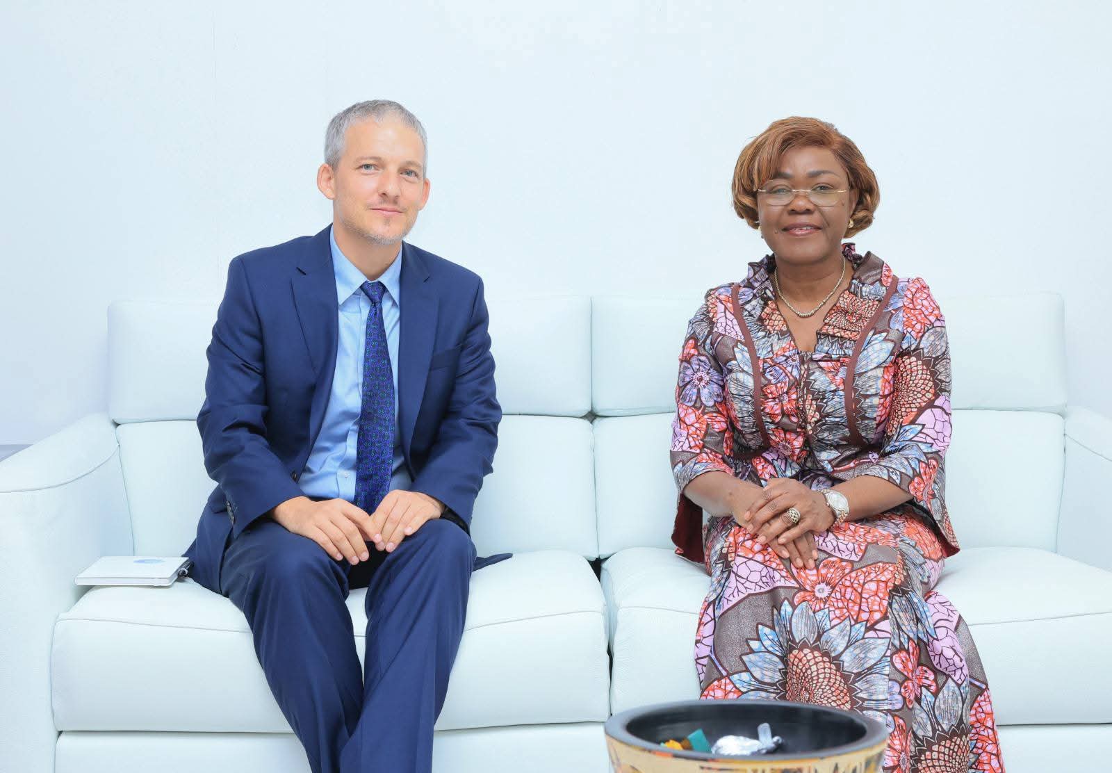 DIPLOMATIE CÔTE D’IVOIRE–ISRAËL : NIALÉ KABA REÇOIT L’AMBASSADEUR SIMON SEROUSSI