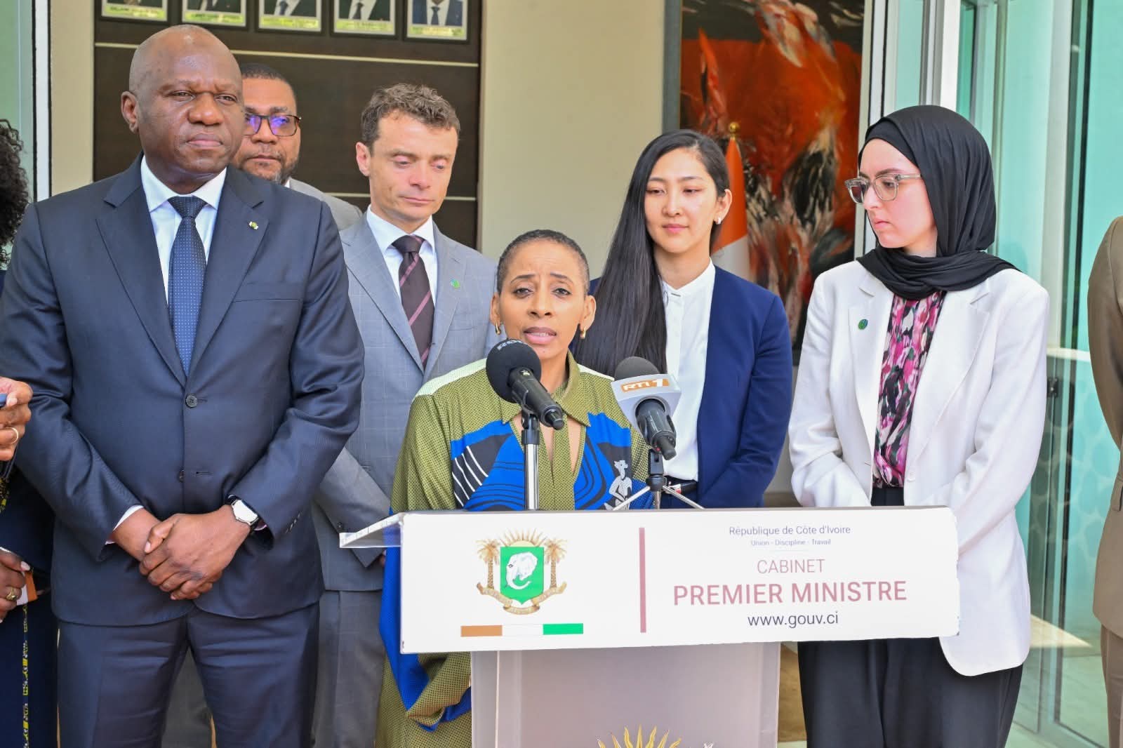 CLIMAT ET DÉVELOPPEMENT : BEUGRÉ MAMBÉ RENFORCE LE PARTENARIAT AVEC LE FONDS VERT