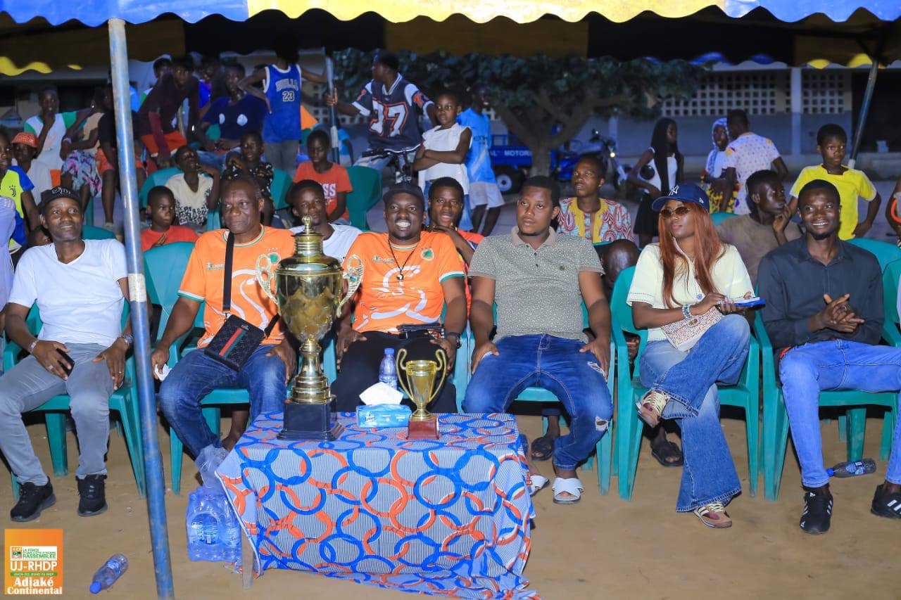 ADIAKÉ : LA JEUNESSE DU RHDP MOBILISÉE AUTOUR DU SPORT ET DE LA COHÉSION SOCIALE