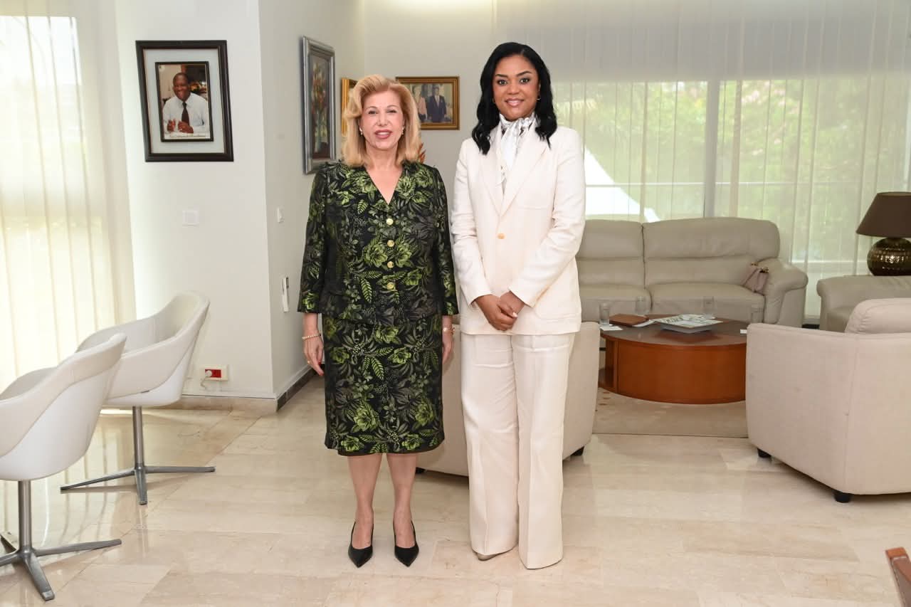 COOPÉRATION FÉMININE ET SOLIDARITÉ AFRICAINE : DOMINIQUE OUATTARA ET NATHALIE SASSOU NGUESSO UNISSENT LEURS VOIX POUR LES FEMMES ET LES ENFANTS