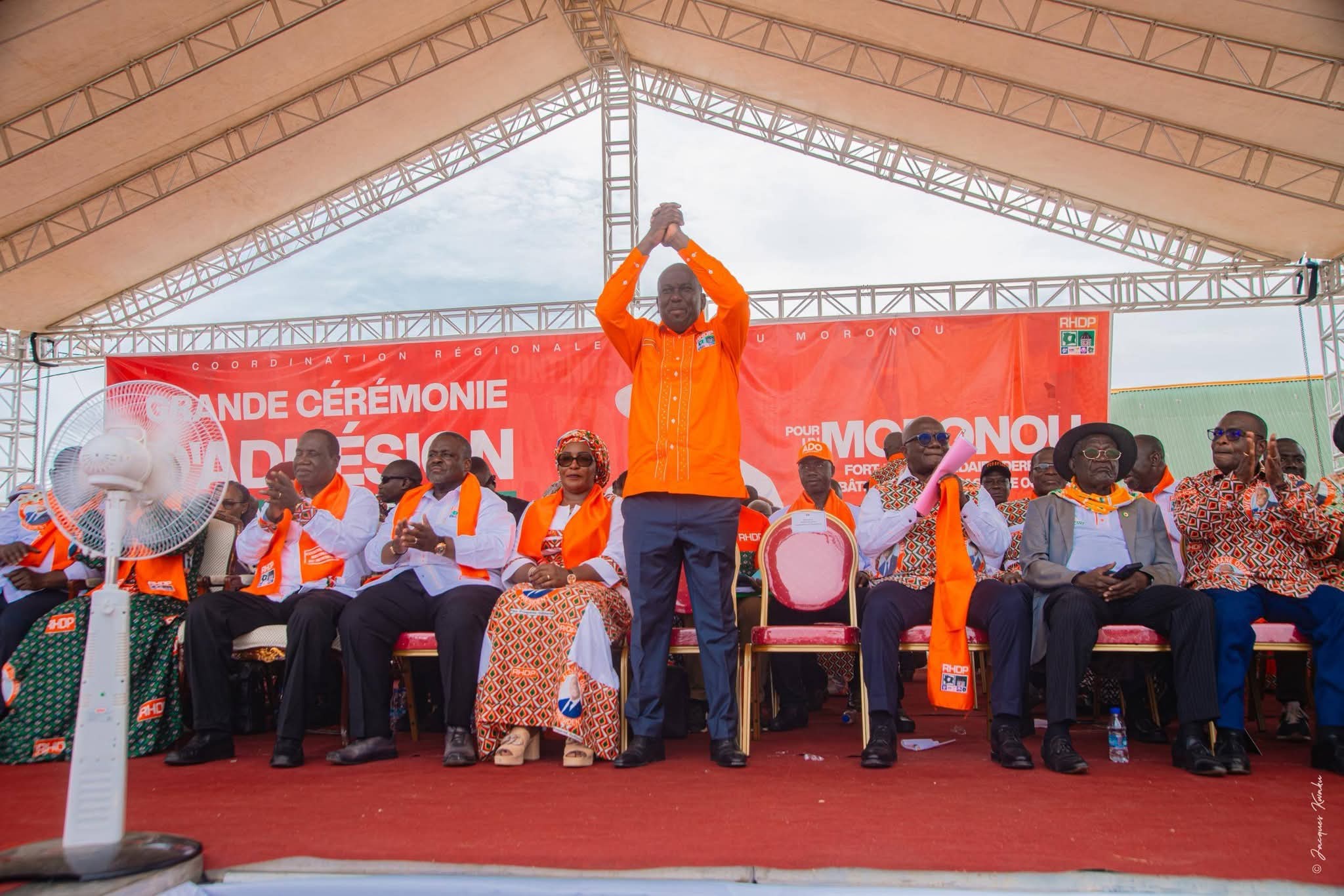 RHDP MORONOU : ANTOINE KANGAH ET PLUSIEURS MILITANTS DU PPACI RALLIENT LE RHDP