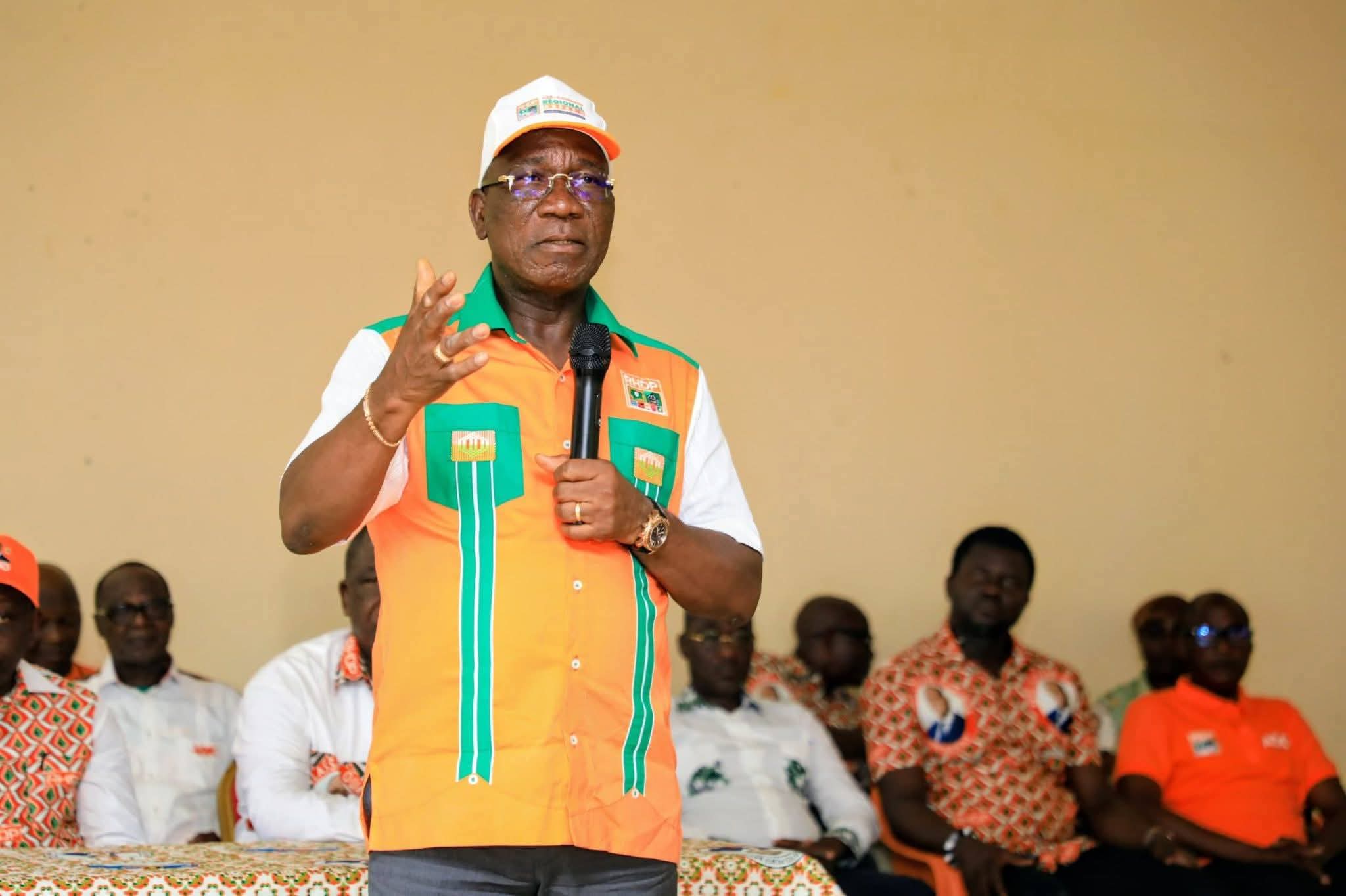 RHDP LANGUIBONOU : ASSAHORÉ KONAN JACQUES PRÔNE LA DISCIPLINE ET LA SOLIDARITÉ