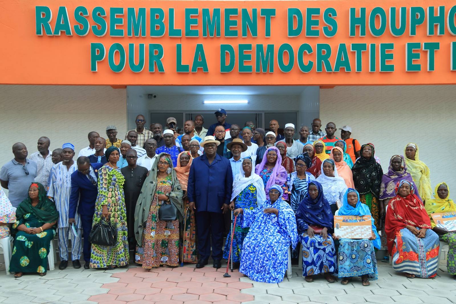 RHDP MARCORY : TCHAGBA LAURENT REND HOMMAGE AUX PIONNIERS ET RAVIVE LA FLAMME MILITANTE