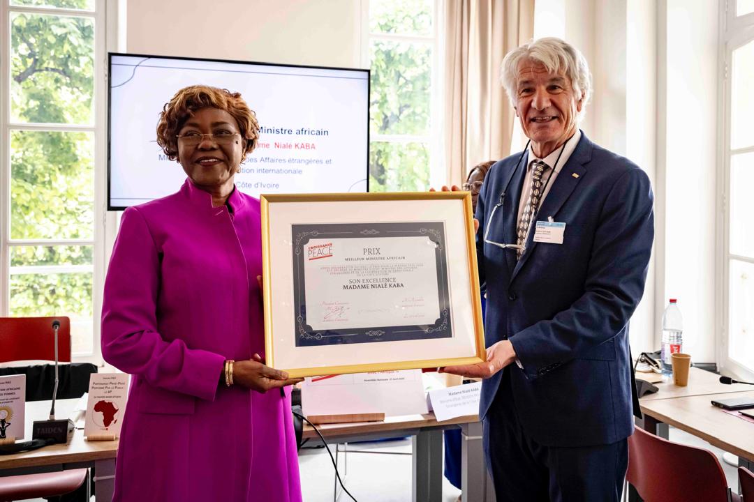 DIPLOMATIE IVOIRIENNE : NIALÉ KABA CONSACRÉE MEILLEUR MINISTRE AFRICAIN 2026