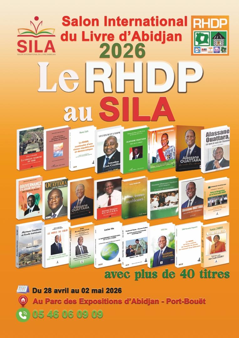 SILA 2026 : LE RHDP OUVRE LES PORTES D’UN STAND AU PROGRAMME AMBITIEUX