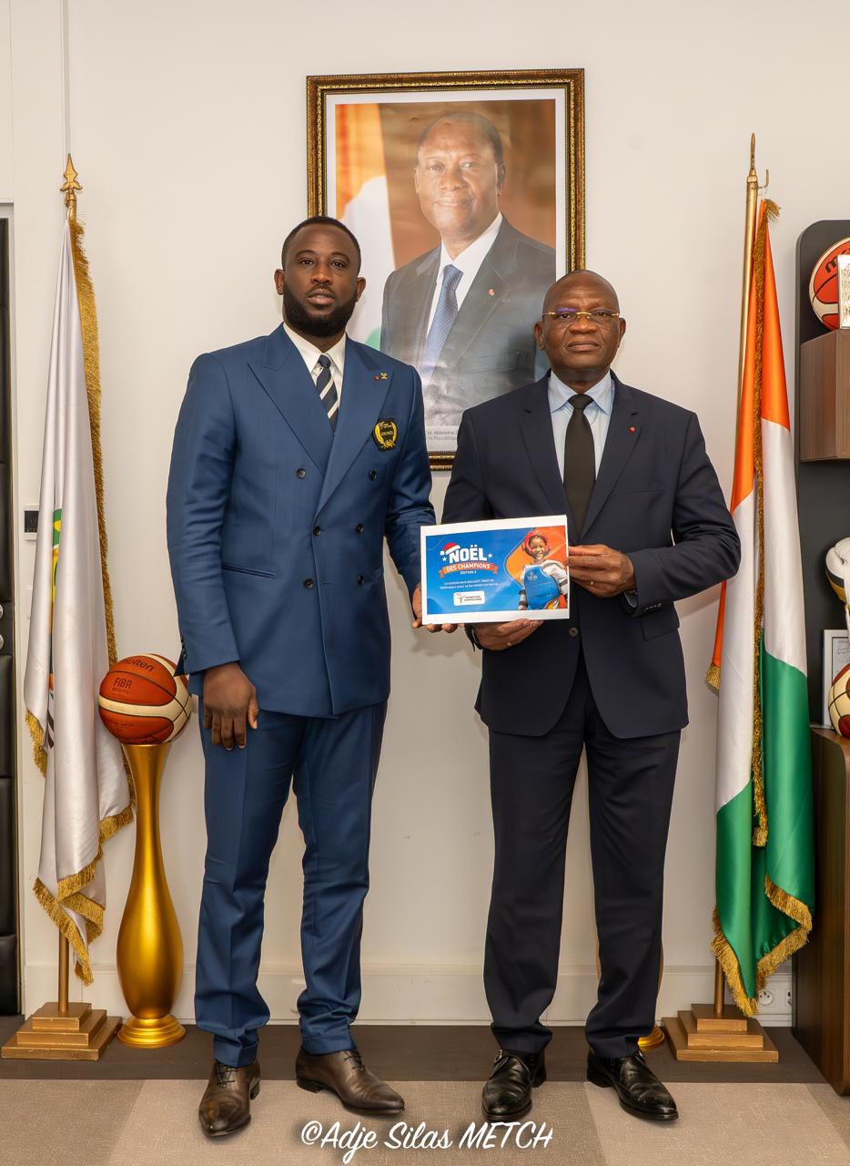 NOËL DES CHAMPIONS 2026 :  SILAS METCH AUX CÔTÉS DU CHAMPION OLYMPIQUE CHEICK CISSÉ
