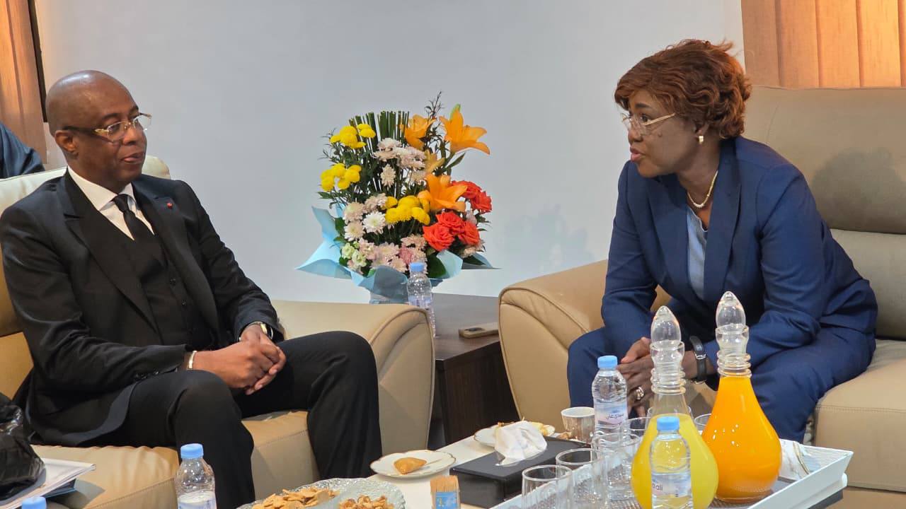 MAROC – NIALÉ KABA EN VISITE STRATÉGIQUE À L’AMBASSADE DE CÔTE D’IVOIRE À RABAT