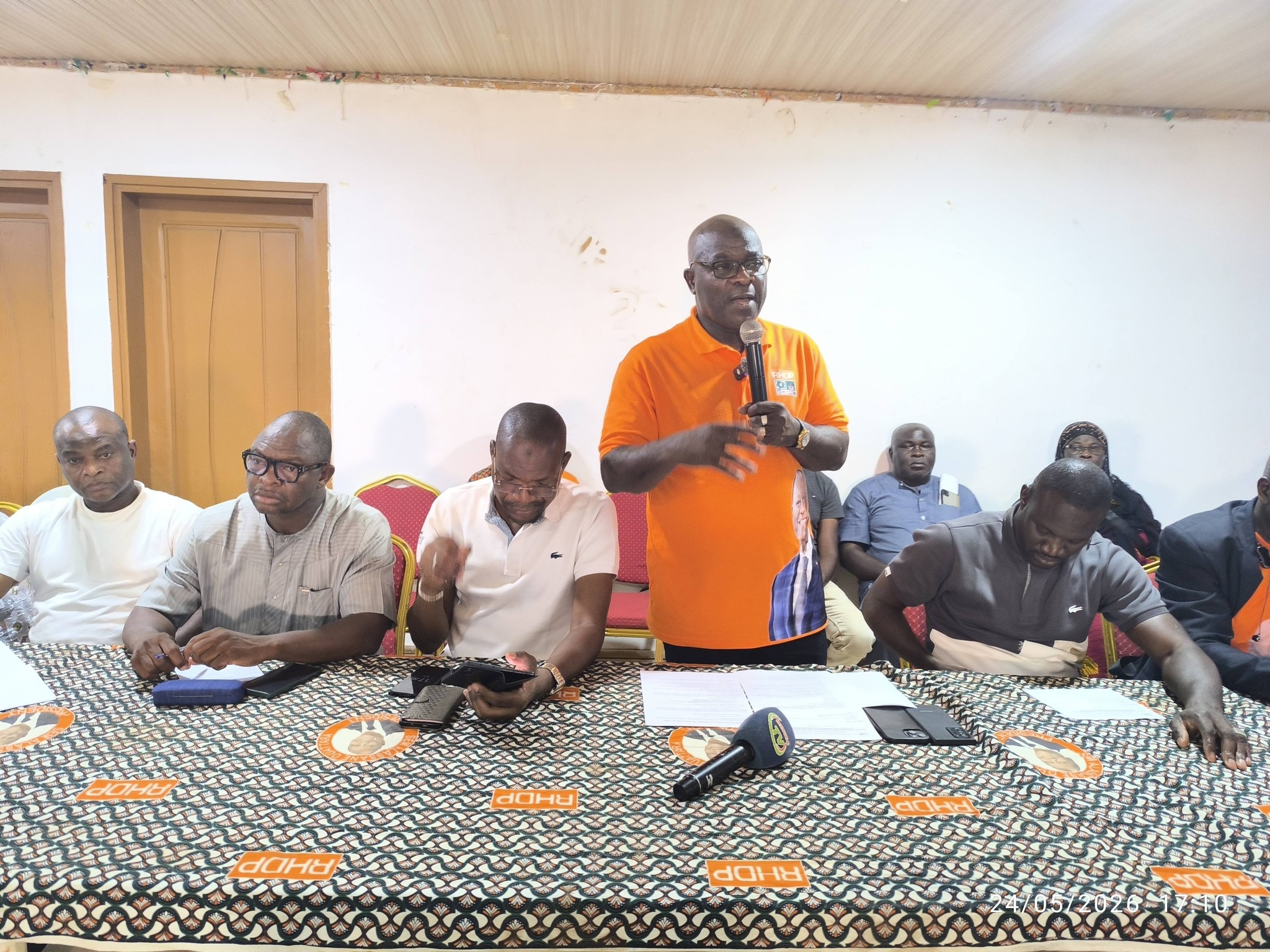 ODIENNÉ : LE DÉPUTÉ YACOUBA SAVANE MOBILISE LA BASE DU RHDP POUR LES DÉFIS À VENIR