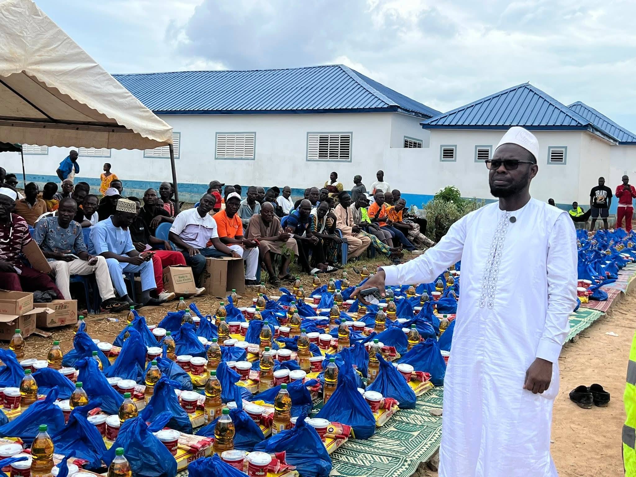 TABASKI 2026 : LE DÉPUTÉ DR FAMOUSSA COULIBALY OFFRE PLUS DE 500 KITS ALIMENTAIRES AUX POPULATIONS
