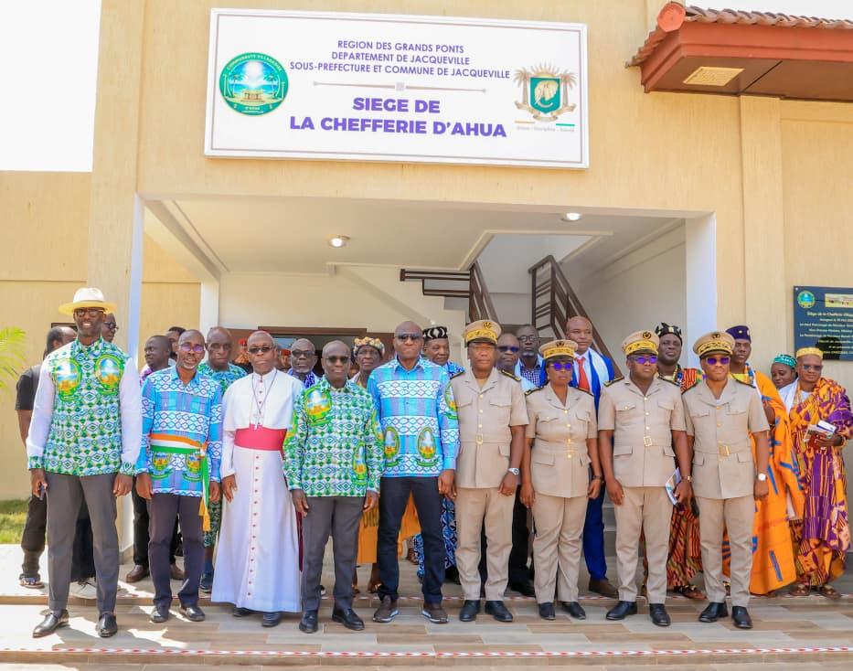 AHUA : LA CHEFFERIE TRADITIONNELLE INAUGURÉE, UN SYMBOLE FORT D’UNITÉ ET DE DÉVELOPPEMENT COMMUNAUTAIRE