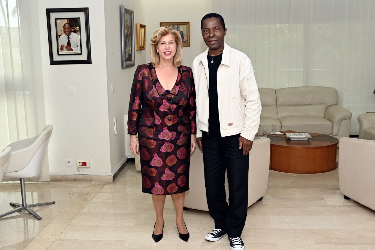 CULTURE ET RAYONNEMENT : DOMINIQUE OUATTARA ET ISAACH DE BANKOLÉ UNISSENT LEURS FORCES POUR LA CÔTE D’IVOIRE
