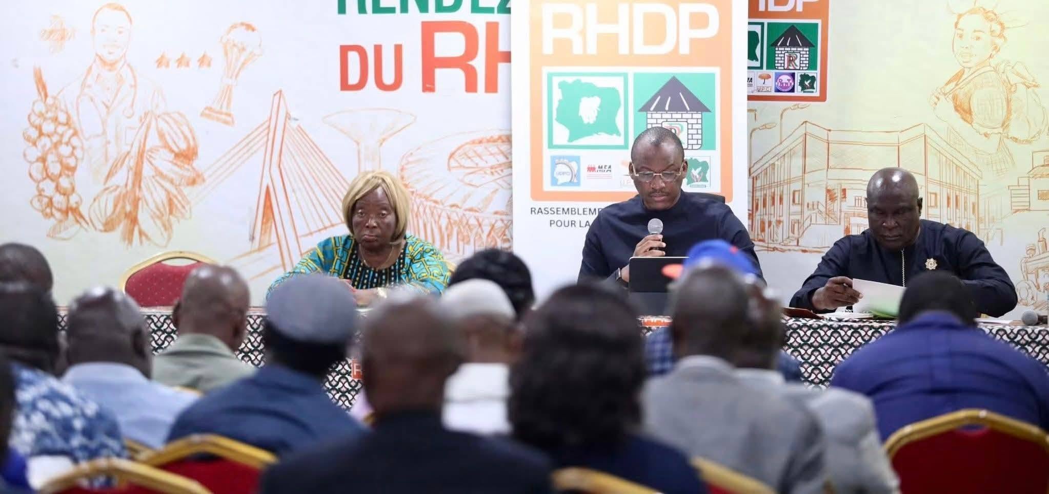RHDP HAUT-SASSANDRA : LA COORDINATION RÉGIONALE CONSOLIDE SA DYNAMIQUE DE MOBILISATION AUTOUR DES OBJECTIFS DU PARTI