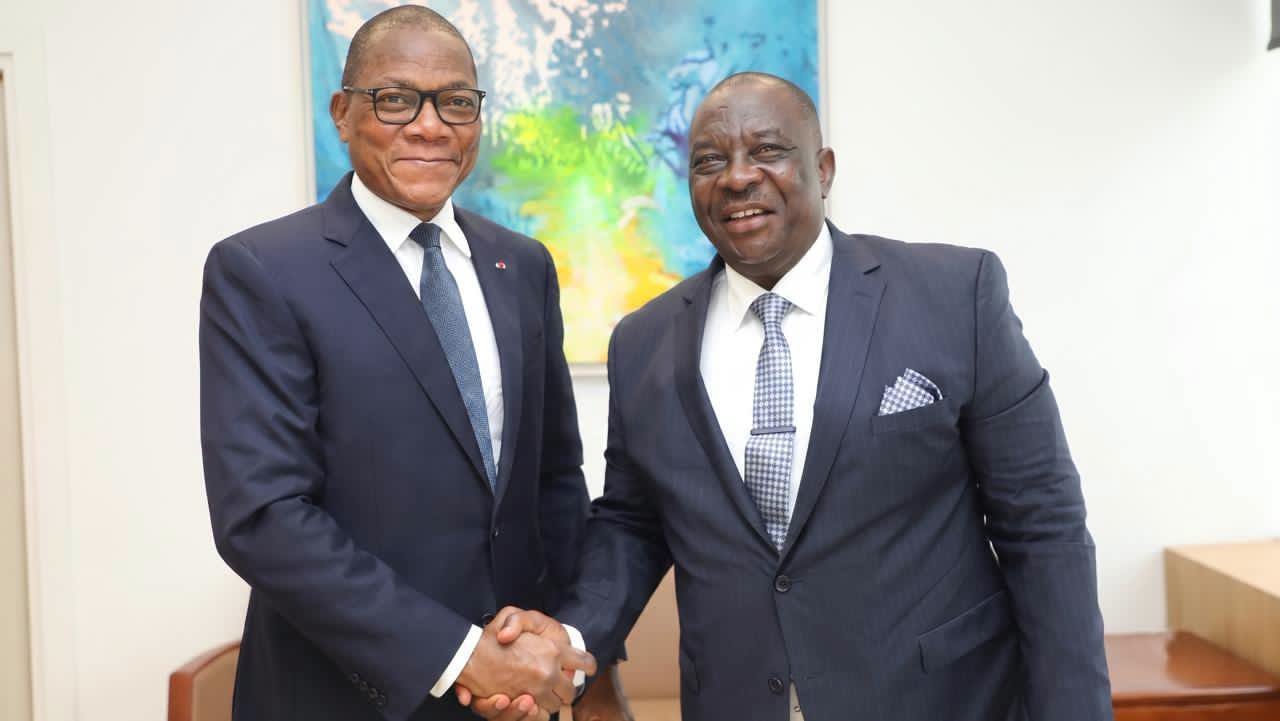 COOPÉRATION INSTITUTIONNELLE : BRUNO KONÉ ET KOBENAN KOUASSI ADJOUMANI CONSOLIDENT LEUR CADRE DE CONCERTATION