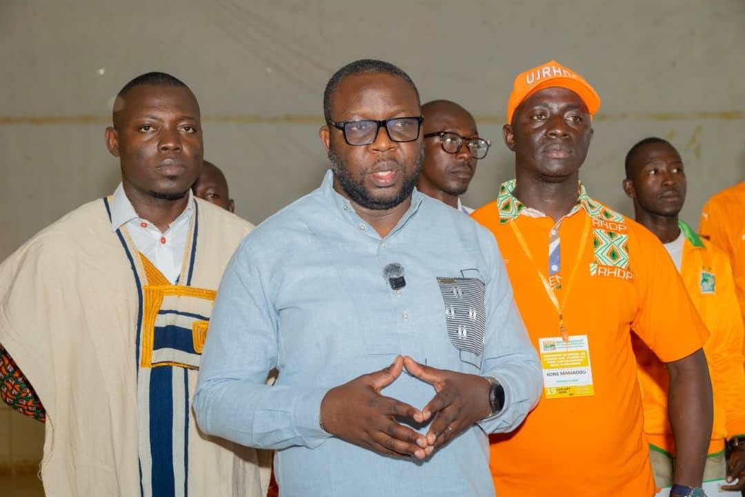DALOA : VASSIRIKI DIARRASSOUBA MOBILISE LA JEUNESSE DU RHDP AUTOUR DES VALEURS ET DE L’HÉRITAGE DU PARTI