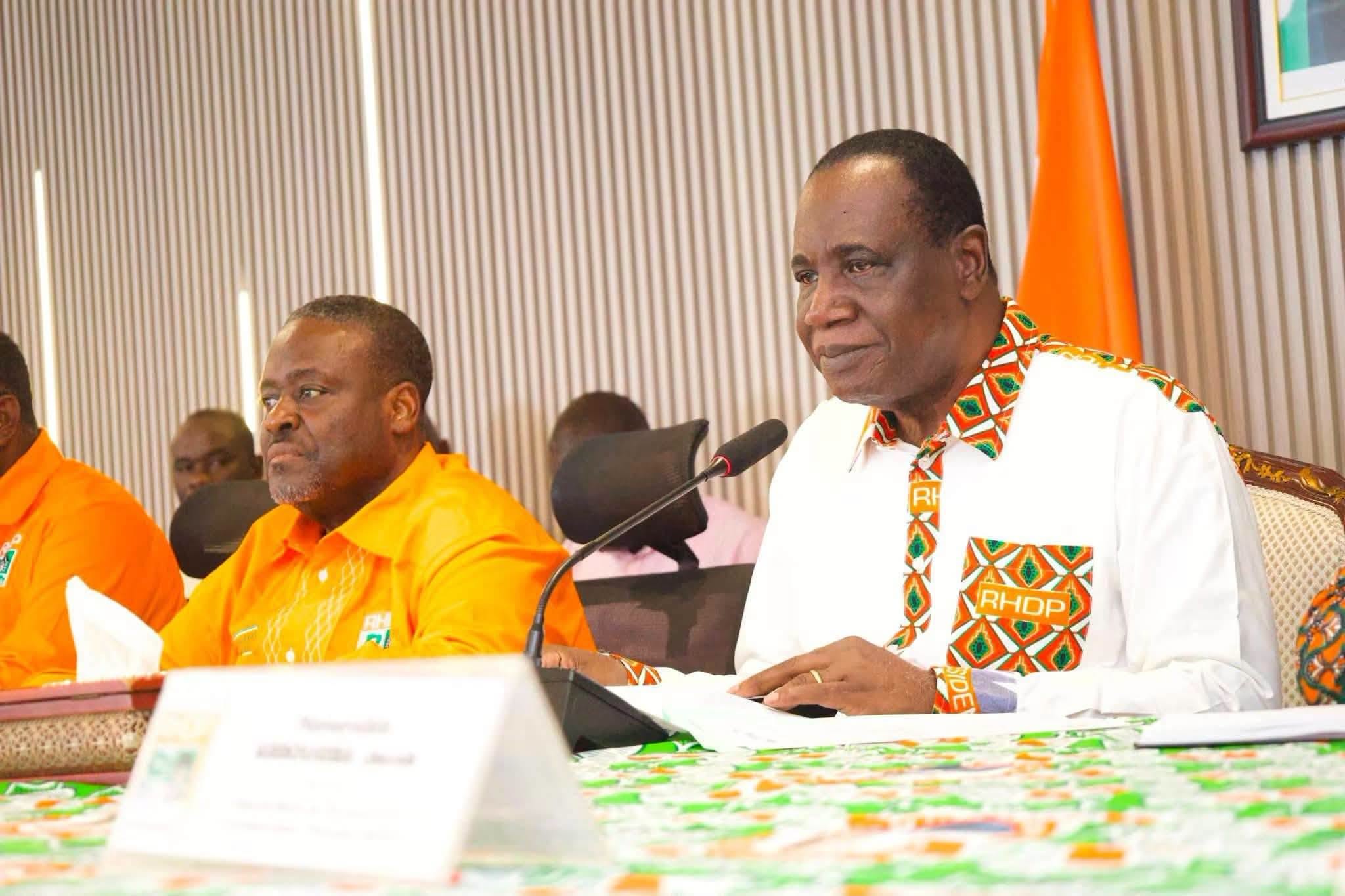 MORONOU : AHOUA N’DOLI THÉOPHILE LANCE LA MOBILISATION DU RHDP ET APPELLE LES CADRES À OCCUPER LE TERRAIN