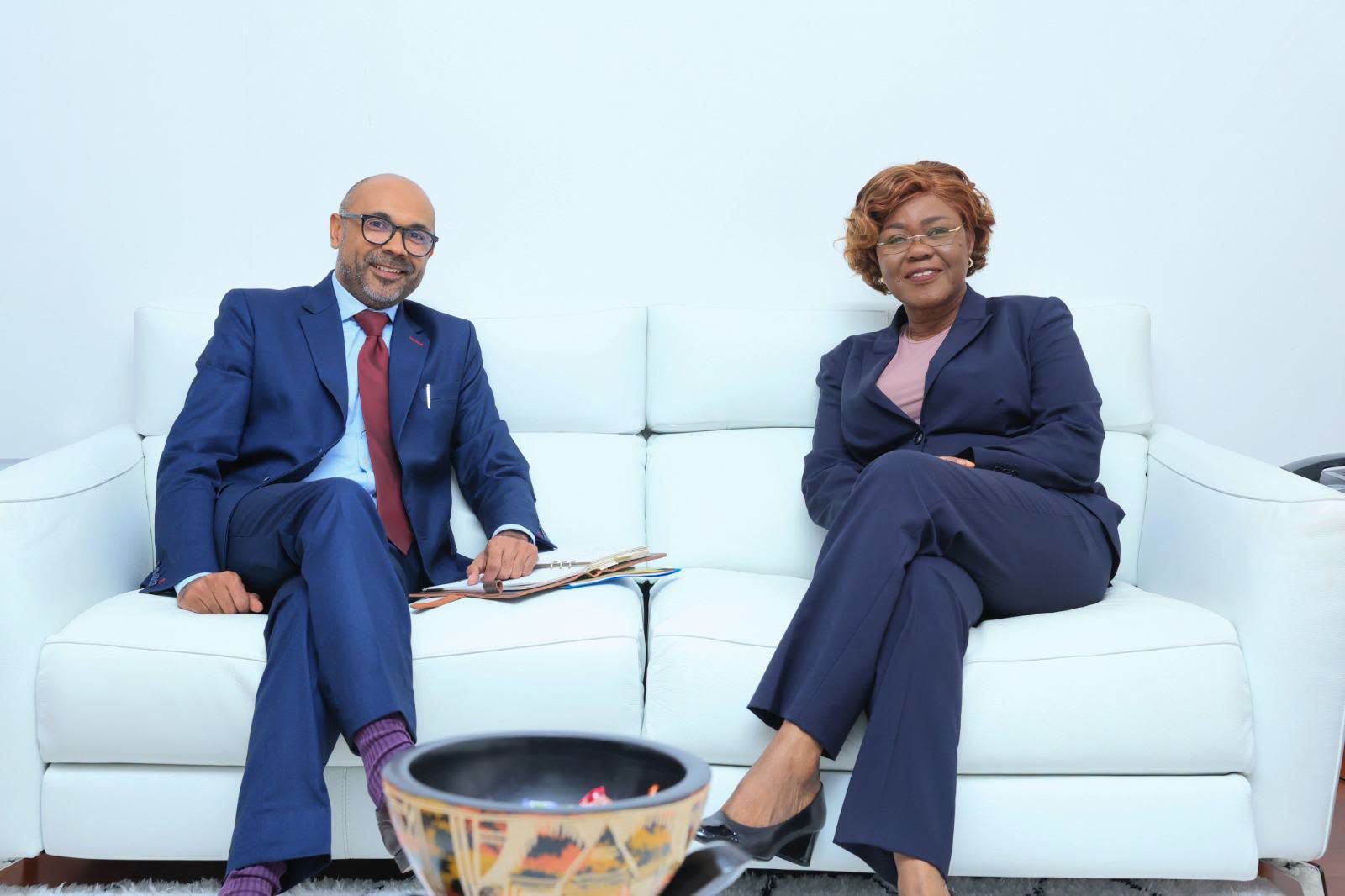 DIPLOMATIE / ABIDJAN-BRUXELLES : NIALÉ KABA ET IRCHAD RAZAALY RENFORCENT LE PARTENARIAT