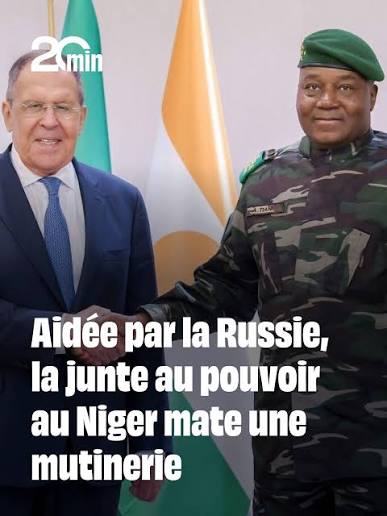 MUTINERIE DÉJOUÉE AU NIGER : AVEC L’APPUI RUSSE, LE RÉGIME MILITAIRE REPREND LE CONTRÔLE À NIAMEY