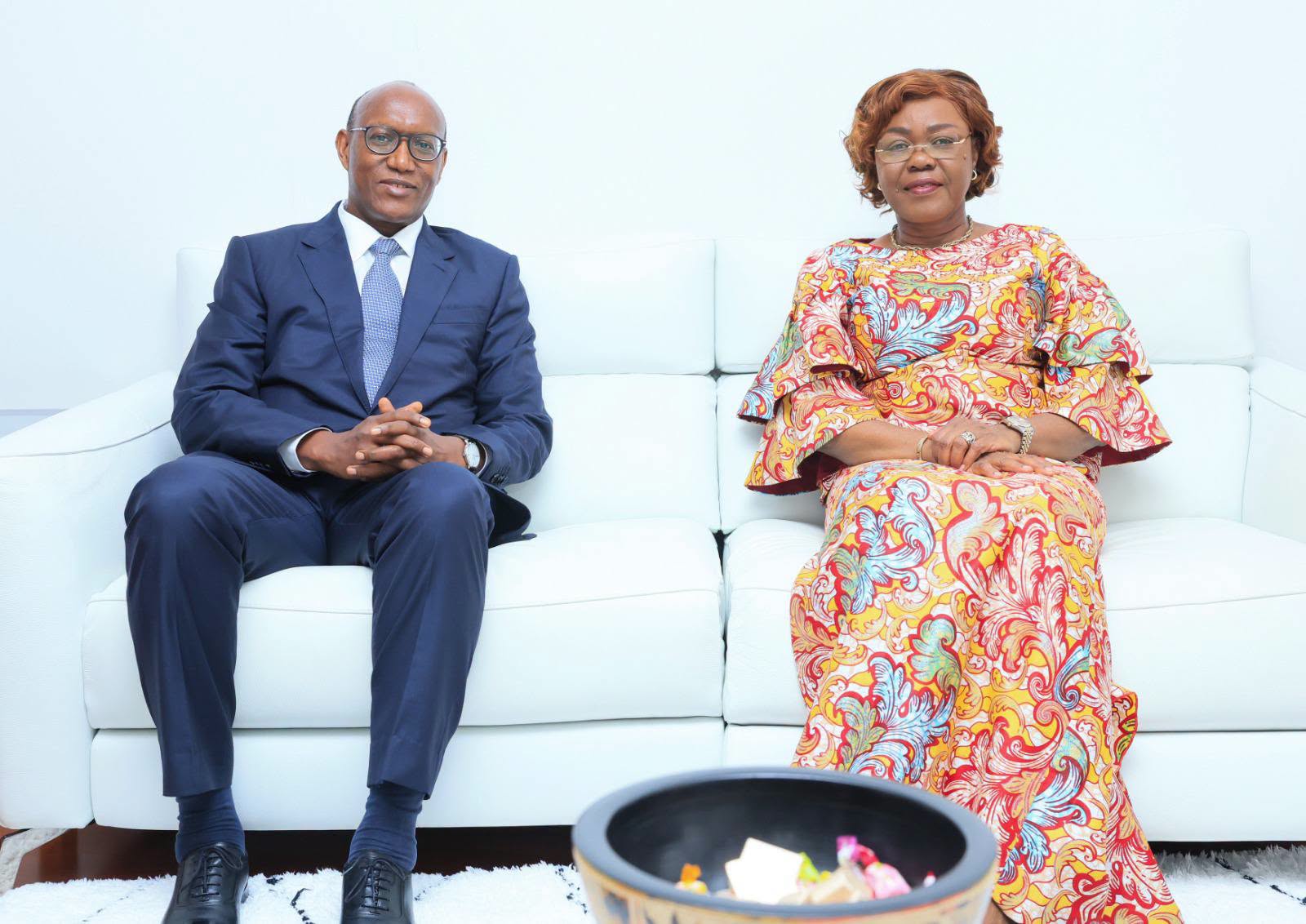 COOPÉRATION CÔTE D’IVOIRE–BAD : NIALÉ KABA ET KEVIN KARIUKI ÉCHANGENT SUR LES PRIORITÉS DE DÉVELOPPEMENT