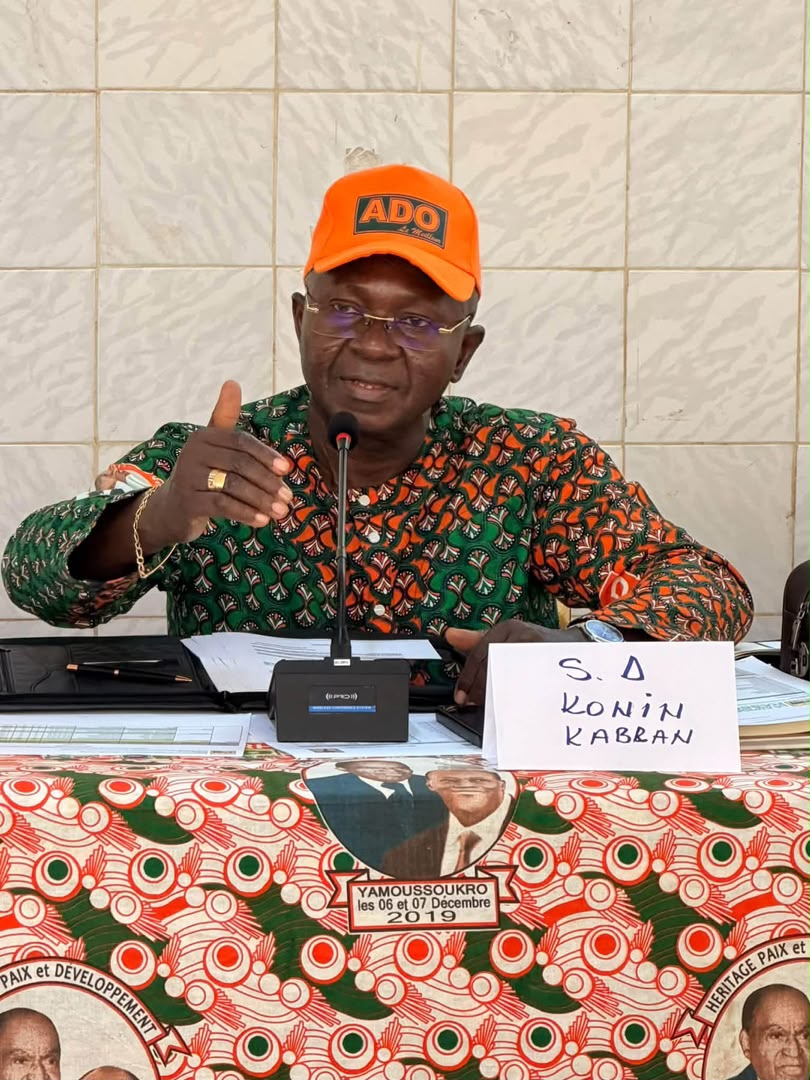 RHDP ABENGOUROU SUD : KONIN KABRAN ENGAGE LA REMOBILISATION DES MILITANTS ET LA RÉORGANISATION DES STRUCTURES
